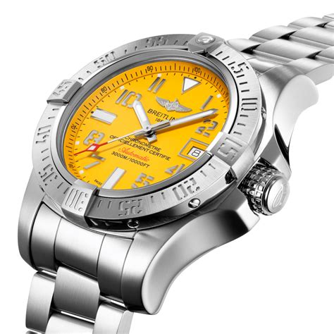 breitling avenger seawolf caliber 17 automatic|breitling avenger seawolf yellow.